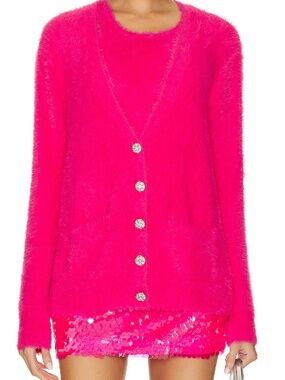 Le Superbe Pink Boyfriend Sweater